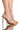 Front View Azalea Wang Hearts Racing Stiletto Sandal In Gold