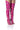 Front View Azalea Wang Her Majesty Embellished Above The Knee Boot In Pink