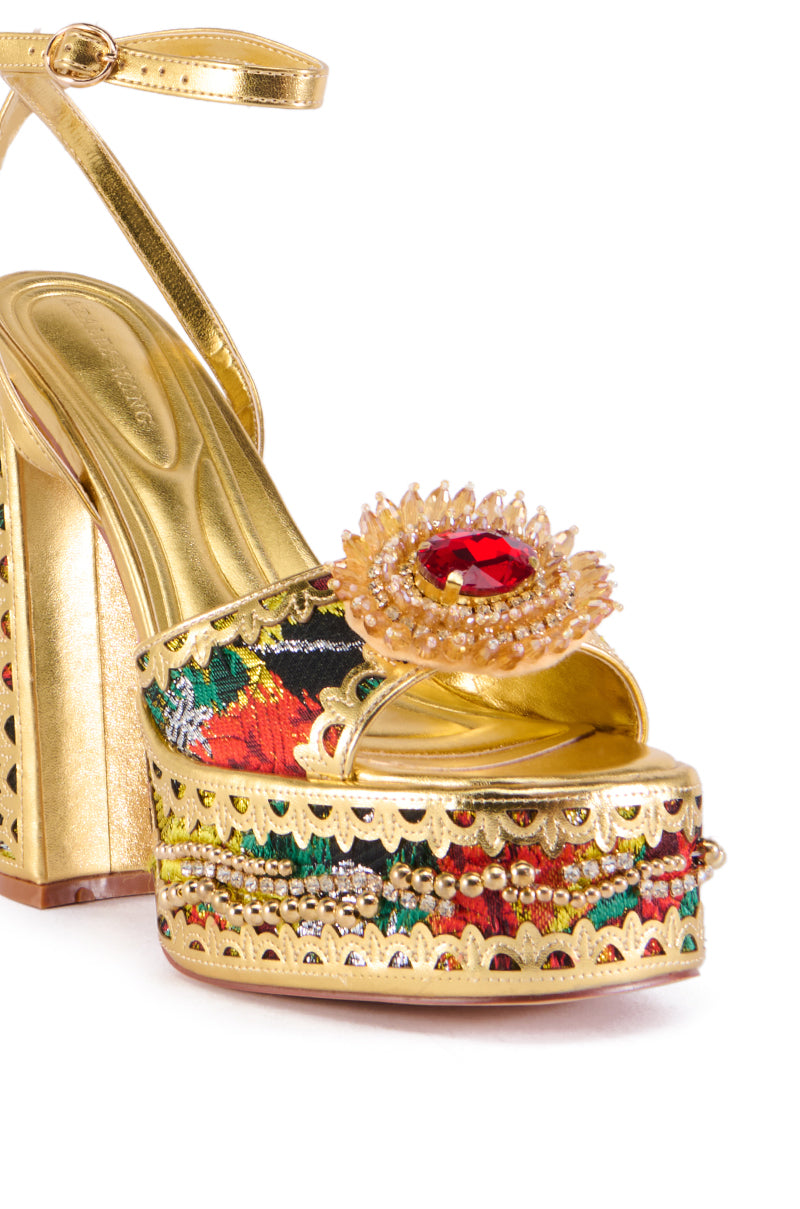 Extra View Azalea Wang Hespera Multi Sandal