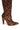 Full View Azalea Wang Honey Embellished Pvc Chunky Boot In Brown