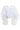 Side View Azalea Wang Hopeful Feather Flat Sandal In White