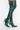 Side View Azalea Wang Hot Like Wasabi Stiletto Boot In Green