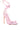 Full View Azalea Wang Humble Embellished Flower Strappy Sandal In Pink