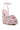 Back View Azalea Wang Hyacinth Tweed Embellished Sandal In Pink