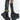 Front View Azalea Wang I Dont Wanna Be Like You Flatform Boot In Black