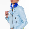 Front View Azalea Wang Ice Cold Spring Moto Jacket