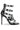 Side View Azalea Wang Iced Out Stiletto Sandal In Black