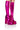 Front View Azalea Wang Im That Girl Metallic Platform Boot