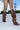 Front View Azalea Wang Imogine Brown Boot