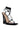 Back View Azalea Wang Impulsive Chunky Pump In Black