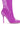 Full View Azalea Wang Isabella Patent Bootie In Purple