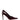 Back View Azalea Wang Ishani Brown Patent Pump