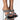 Front View Azalea Wang It Was All A Dream Stiletto Sandal In Black