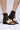 Front View Azalea Wang Izabella Black Sandal Bootie