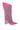 Side View Azalea Wang Jaclyn Embellished Stiletto Boot In Fuchsia