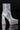 Side View Azalea Wang Jayda Chunky Boot In Silver