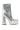 Side View Azalea Wang Jayda Chunky Boot In Silver