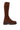 Side View Azalea Wang Jaye Black Stretch Boot In Brown