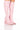 Front View Azalea Wang Jazzy Patent Knee High Boot In Pink