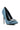 Back View Azalea Wang Joliet Denim Diamond Buckle Pump