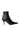 Side View Azalea Wang Jovani Black Buckle Bootie