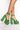 Side View Azalea Wang Jump Right In Chunky Sandal In Snake