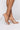 Side View Azalea Wang Just A Feeling Stiletto Sandal In Nude in Nude