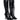 Front View Azalea Wang Just For You Stiletto Boot In Black
