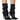 Front View Azalea Wang Just Landed Bootie In Black