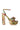 Side View Azalea Wang Kalani Multi Brocade Embellished Sandal