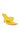 Back View Azalea Wang Kartier Yellow Puff Sandal