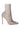 Side View Azalea Wang Kate Bling Mesh Bootie In Nude