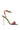 Side View Azalea Wang Kavi Neon Leopard Print Stiletto Sandal In Multi