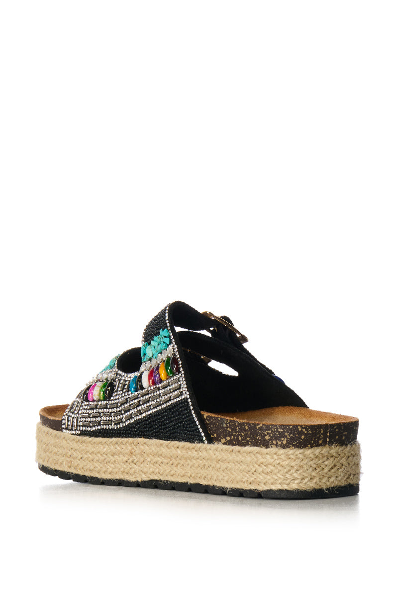 Full View Azalea Wang Kaylum Multi Beaded Sandal