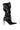 Side View Azalea Wang Kazuya Black Snap Bootie