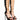 Front View Azalea Wang Keep It Real Stiletto Sandal In Black