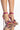 Front View Azalea Wang Keep It Sweet Stiletto Sandal In Fuchsia