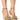 Front View Azalea Wang Keep It Sweet Stiletto Sandal In Gold