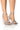 Front View Azalea Wang Keep It Sweet Stiletto Sandal In Silver