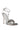 Back View Azalea Wang Keep It Sweet Stiletto Sandal In White