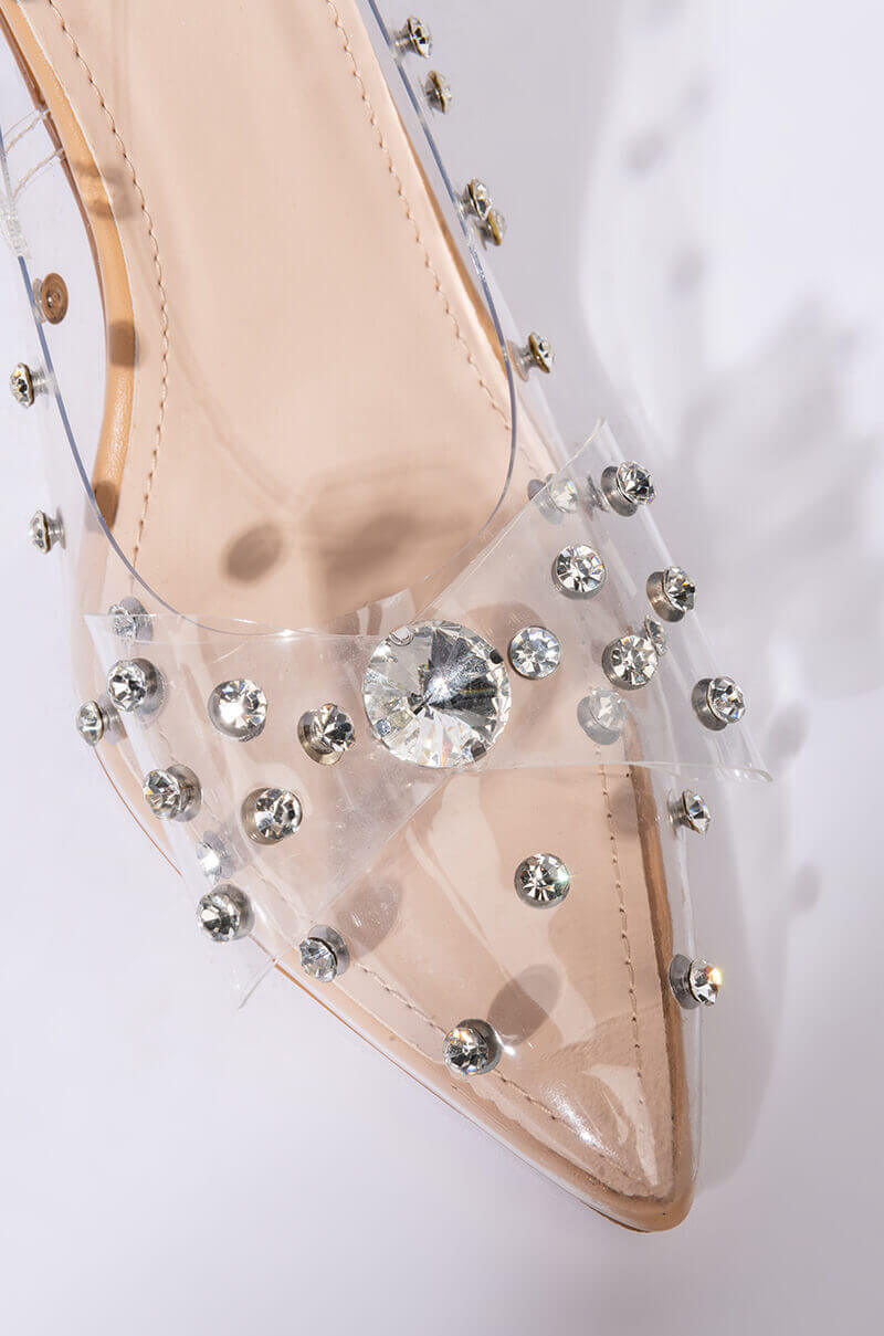 Extra View Azalea Wang Keep On Movin Stiletto Pump In Nude