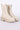 Detail View Azalea Wang Kennedy Knit Front Zip Flatform Bootie In Bone