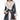 Front View Azalea Wang Kenzy Long Plush Moto Trench