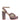 Back View Azalea Wang Kinslee Multi Diamond Rope Platform Sandal