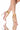 Front View Azalea Wang Kiss Me Stiletto Pump In Pink