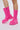 Front View Azalea Wang Klochava Pink Bootie