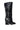 Back View Azalea Wang Knee High Industrial Look Chunky Boot In Black