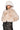 Front View Azalea Wang Koko Faux Fur Zip Up Jacket