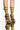 Front View Azalea Wang Ladder Of Ropes Stiletto Sandal In Multi