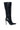 Extra View Azalea Wang Lead The Way Feather Embellished Knee High Boot In Black